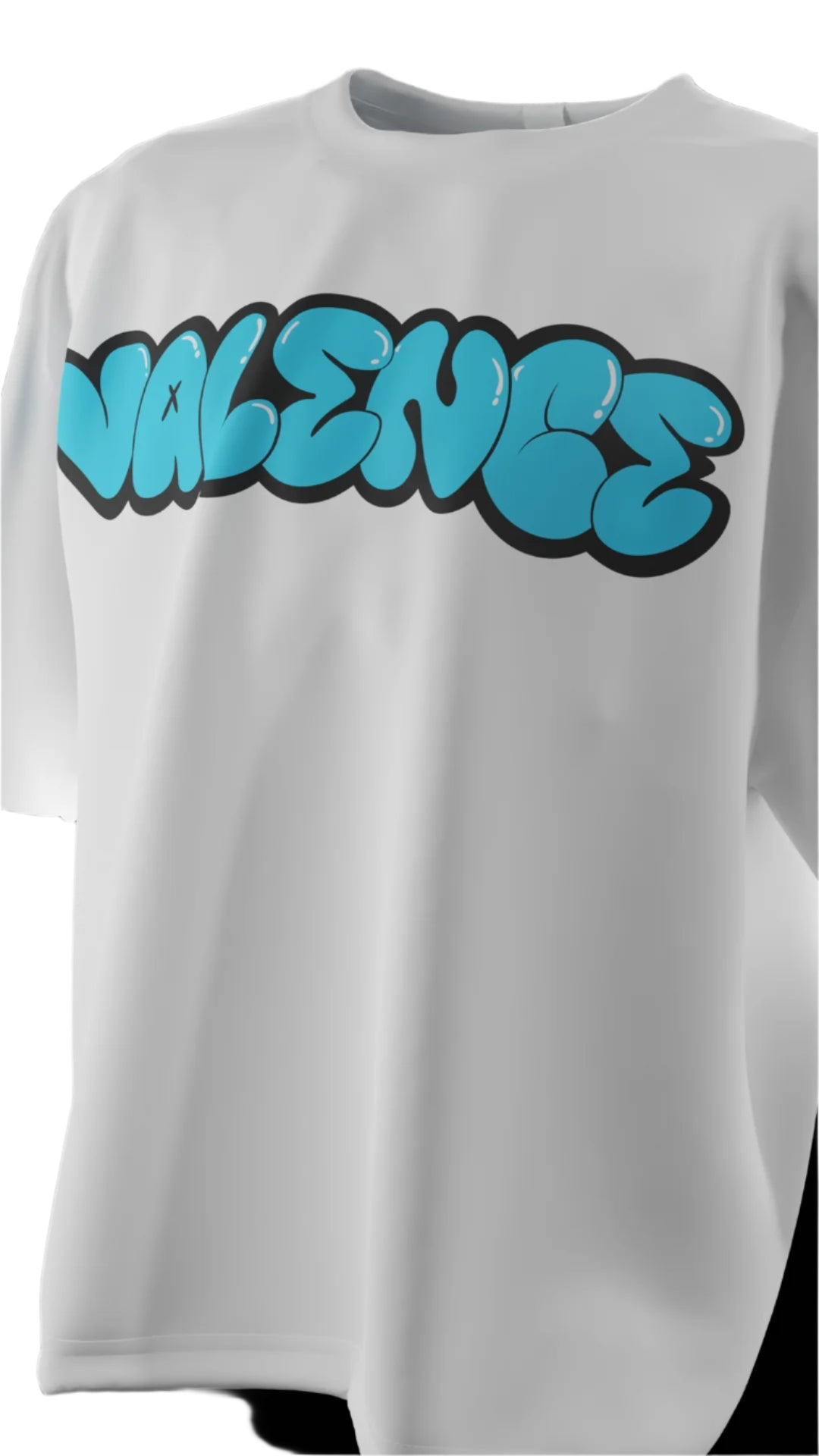 Oversized “Social ExtroVert!” T-Shirt (White) - Shopvalence