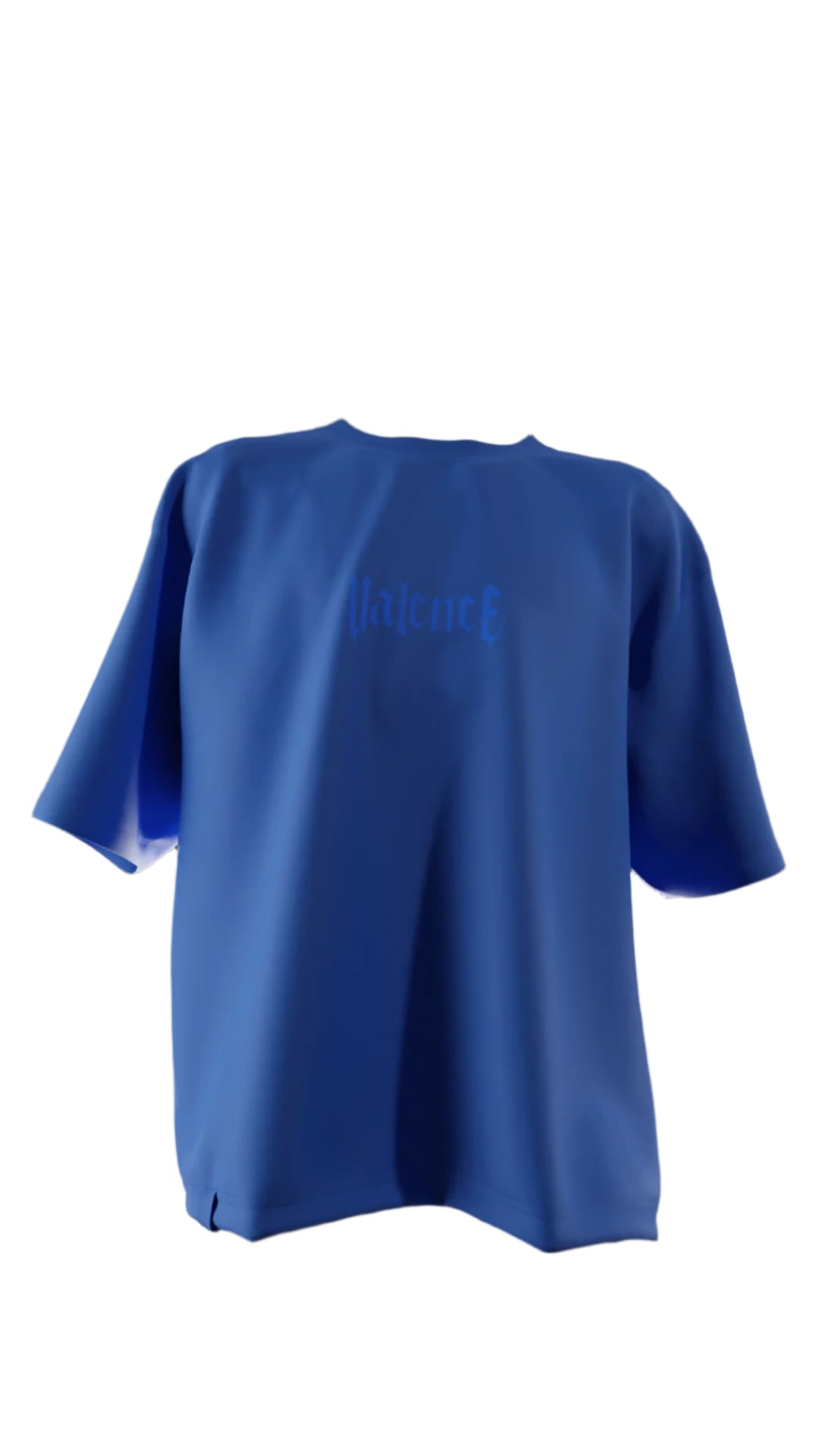 Oversized "Peace" T-Shirt (Blue)