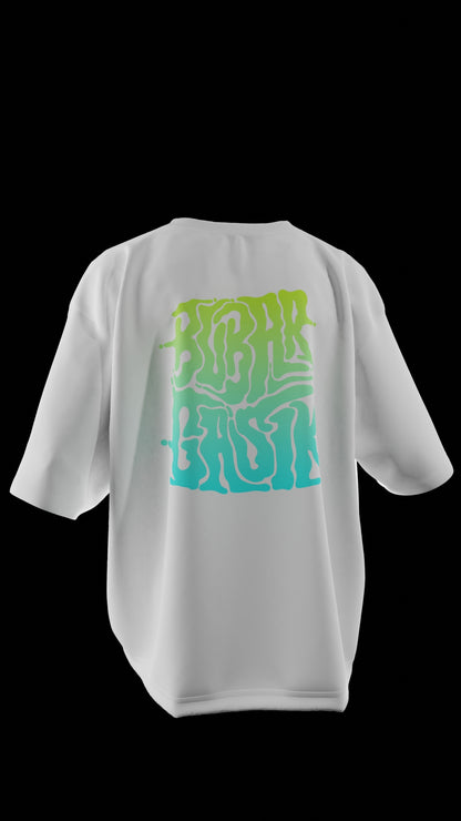 Oversized "Bubar Gasik" T-Shirt (White)