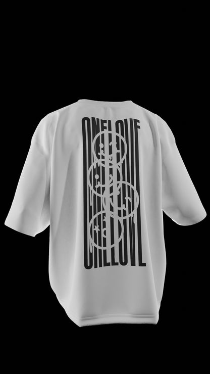 Oversized "One Love" T-Shirt (White)