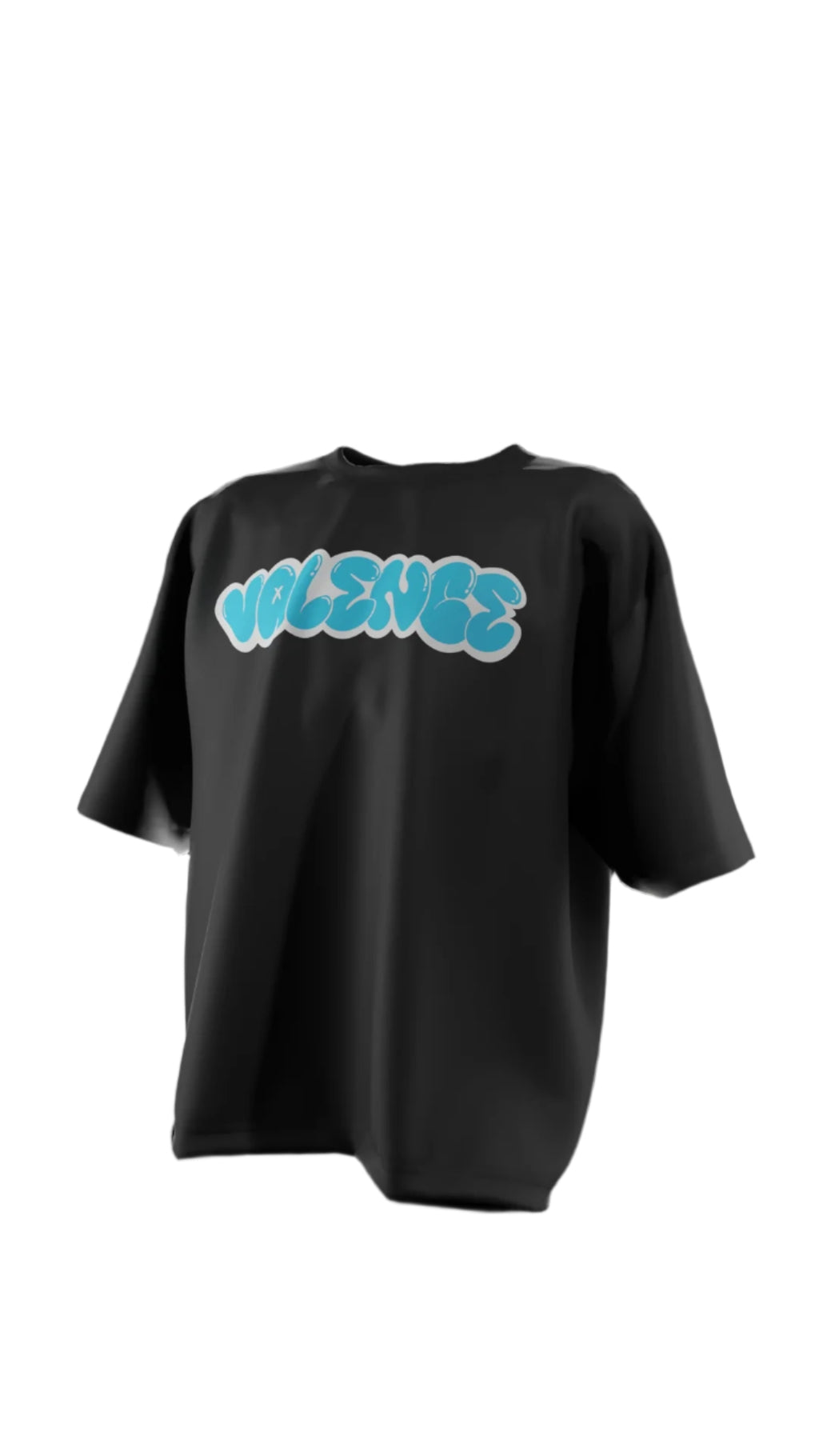 Oversized “Social ExtroVert!” T-Shirt (Black) - Shopvalence