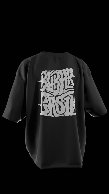 Oversized "Bubar Gasik" T-Shirt (Black)